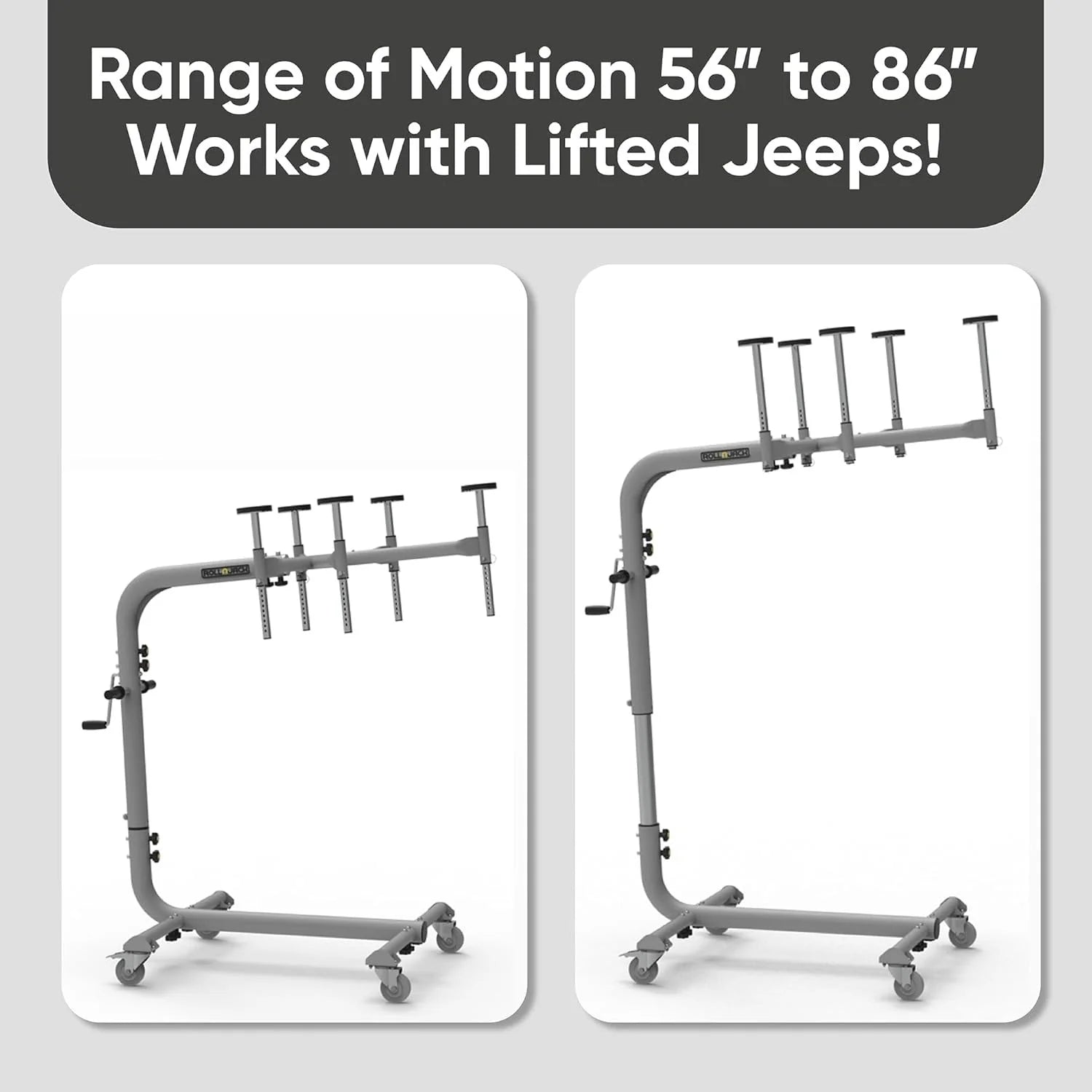 2026 Hardtop removal jack for Jeep Wrangler, one-person system