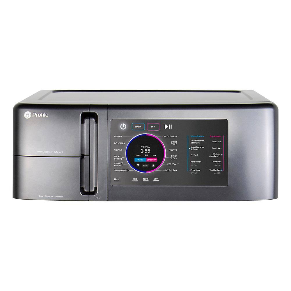 2026 GE Profile 4.8 cu. ft. UltraFast Combo Washer  Dryer with Ventless Heat Pump Technology in Carbon Graphite