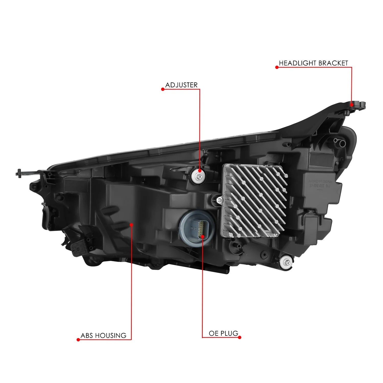 Factory Style Right Side Headlight22-24 Chevy Equinox