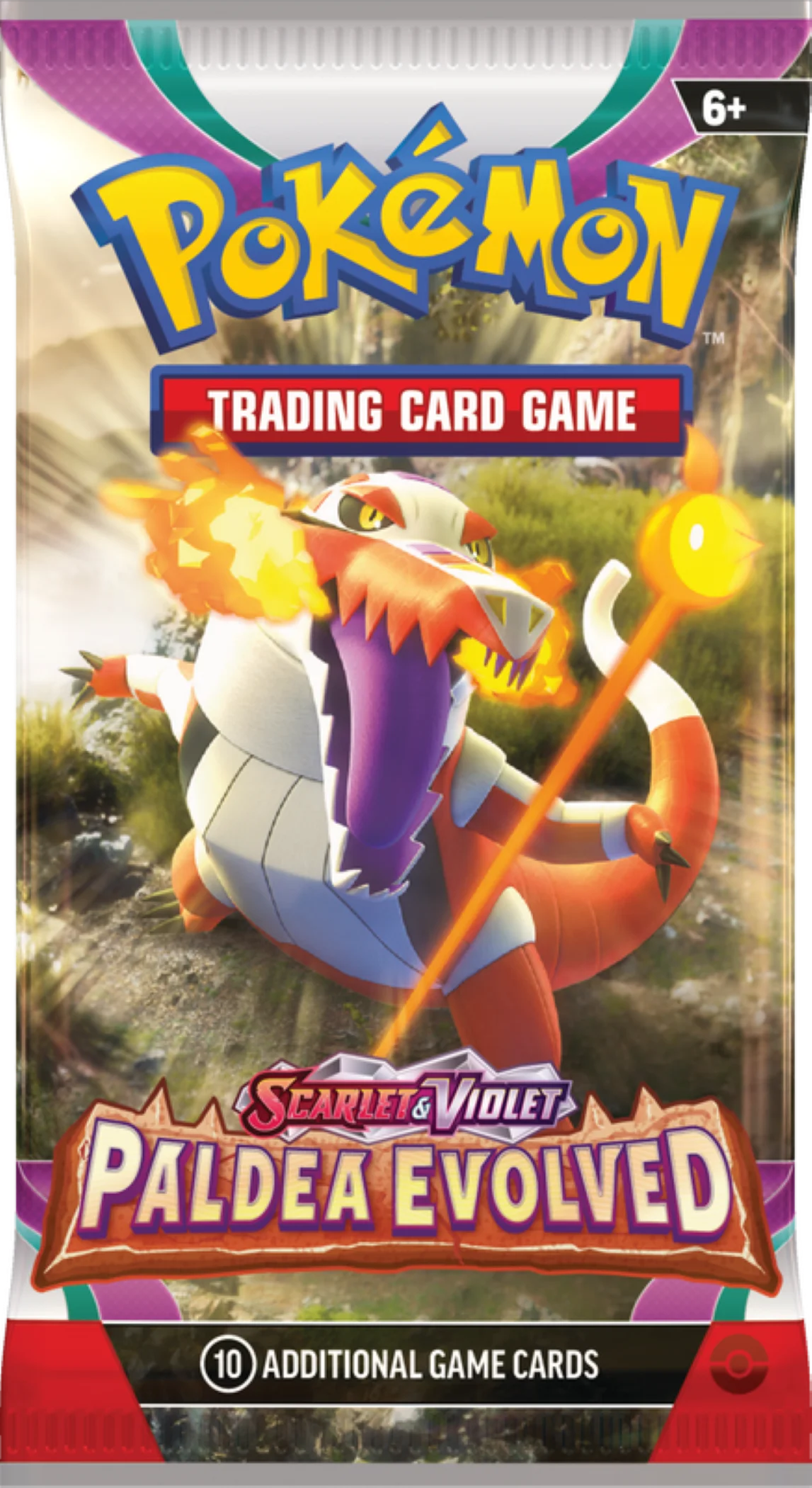 2026 Pokemon Trading Card Game Scarlet & Violet 2 Paldea Evolved Booster Bundle 6 Booster Packs