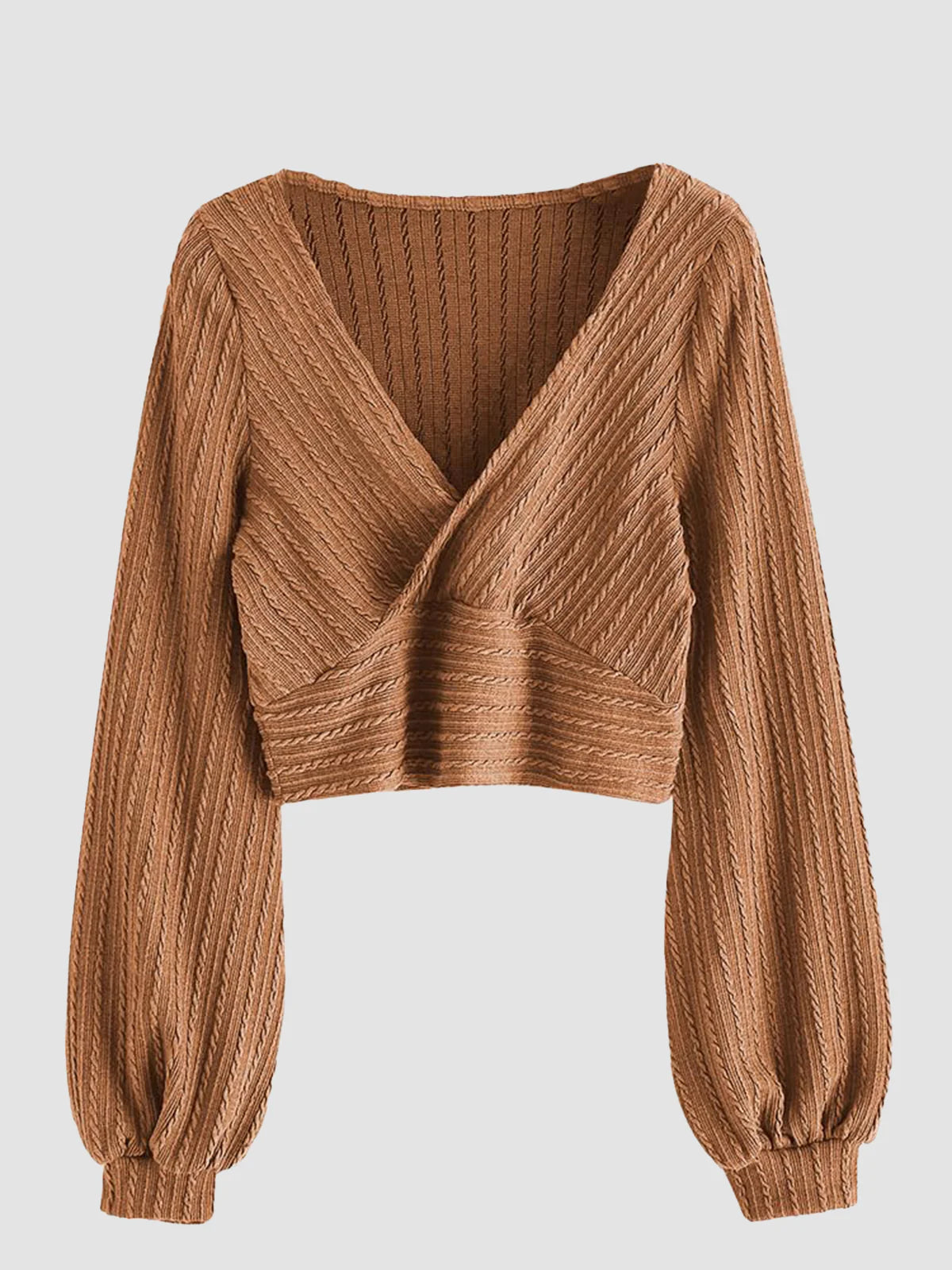 2026 Ribbed Knit Sweater
