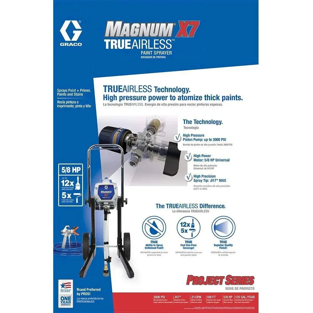 2026 Graco 262805 Magnum X7 Paint Sprayer