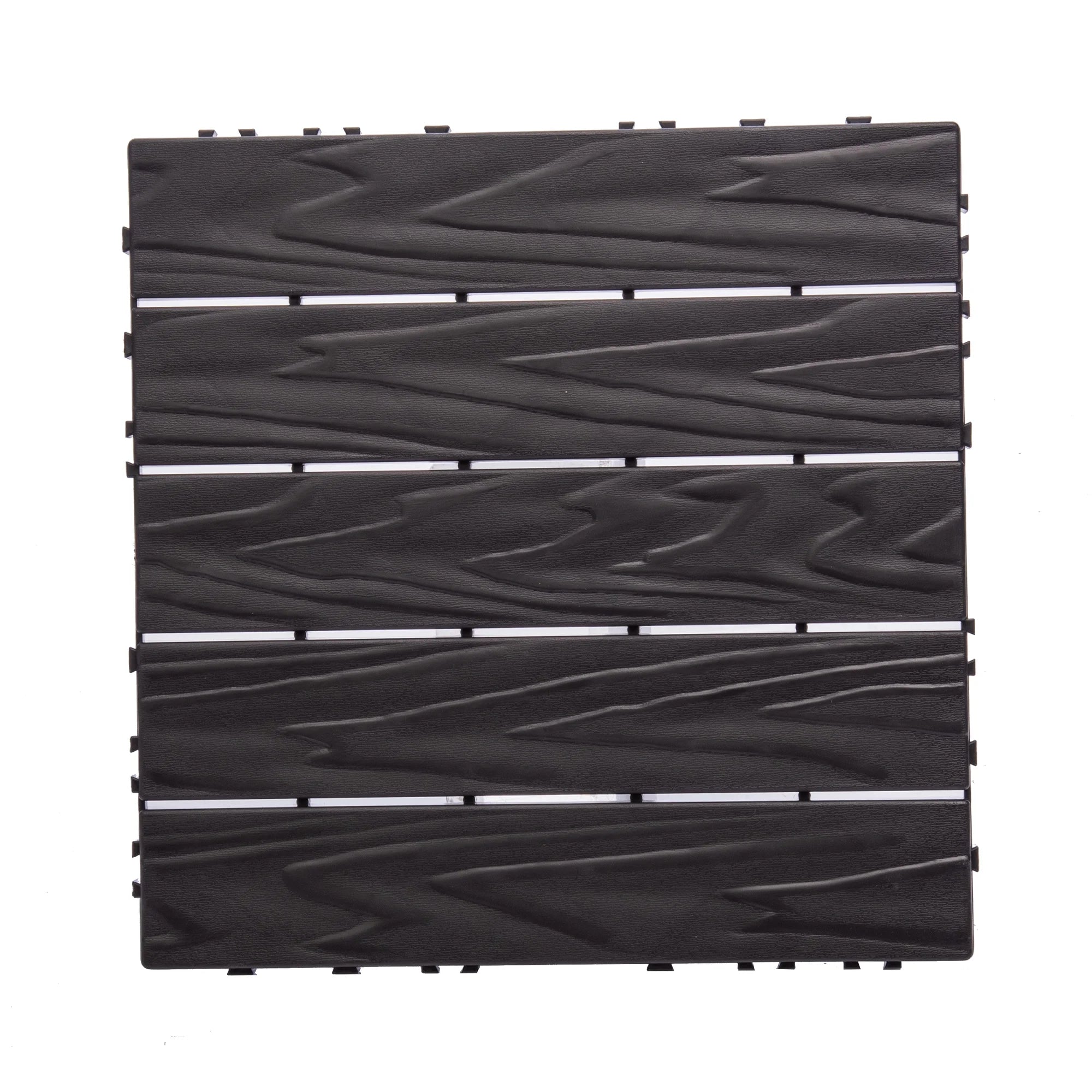 2026 76-Pack Plastic Interlocking Deck Tiles - 68.80 Sq.Ft Outdoor Plastic Flooring Super Durable & Waterproof All-Weather Indoor/Outdoor