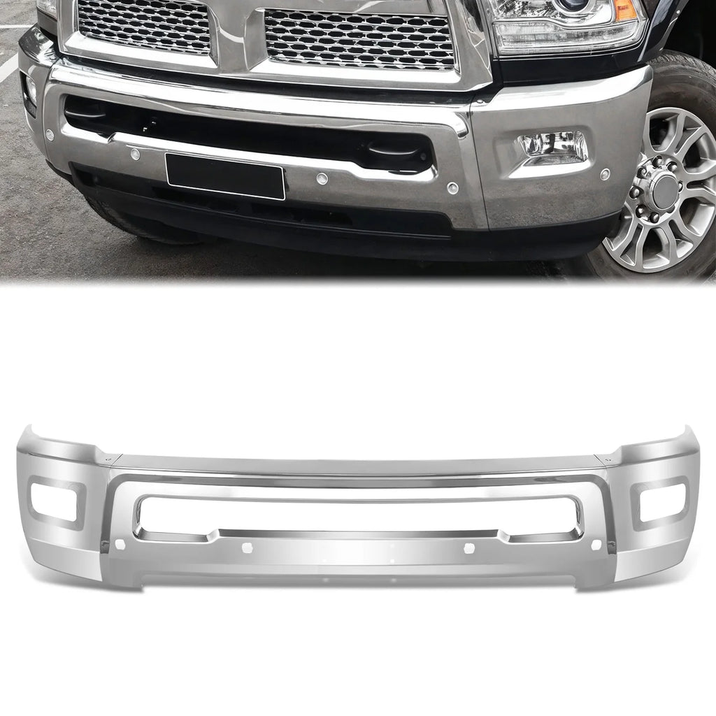 Modular Style Front Bumper w/ Fog Light Cutouts 10-18 Dodge Ram 2500 3500