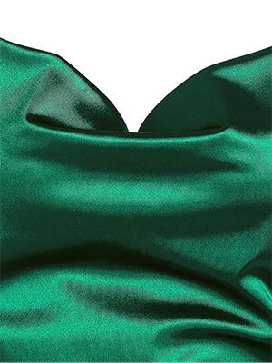 2026 Side Slit Satin Sexy Short Homecoming Dress