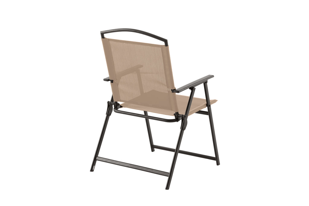 2026 Mainstays Albany Lane Steel 6-Piece Outdoor Patio Dining Set with Umbrella, Red