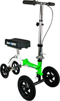 2026 Hybrid – Most compact all-terrain knee scooter for adults, suitable for foot surgery, robust knee roller for rehabilitation after ankle fractures and foot injuries, leg scooter, best alternative to knee crutches (Green)