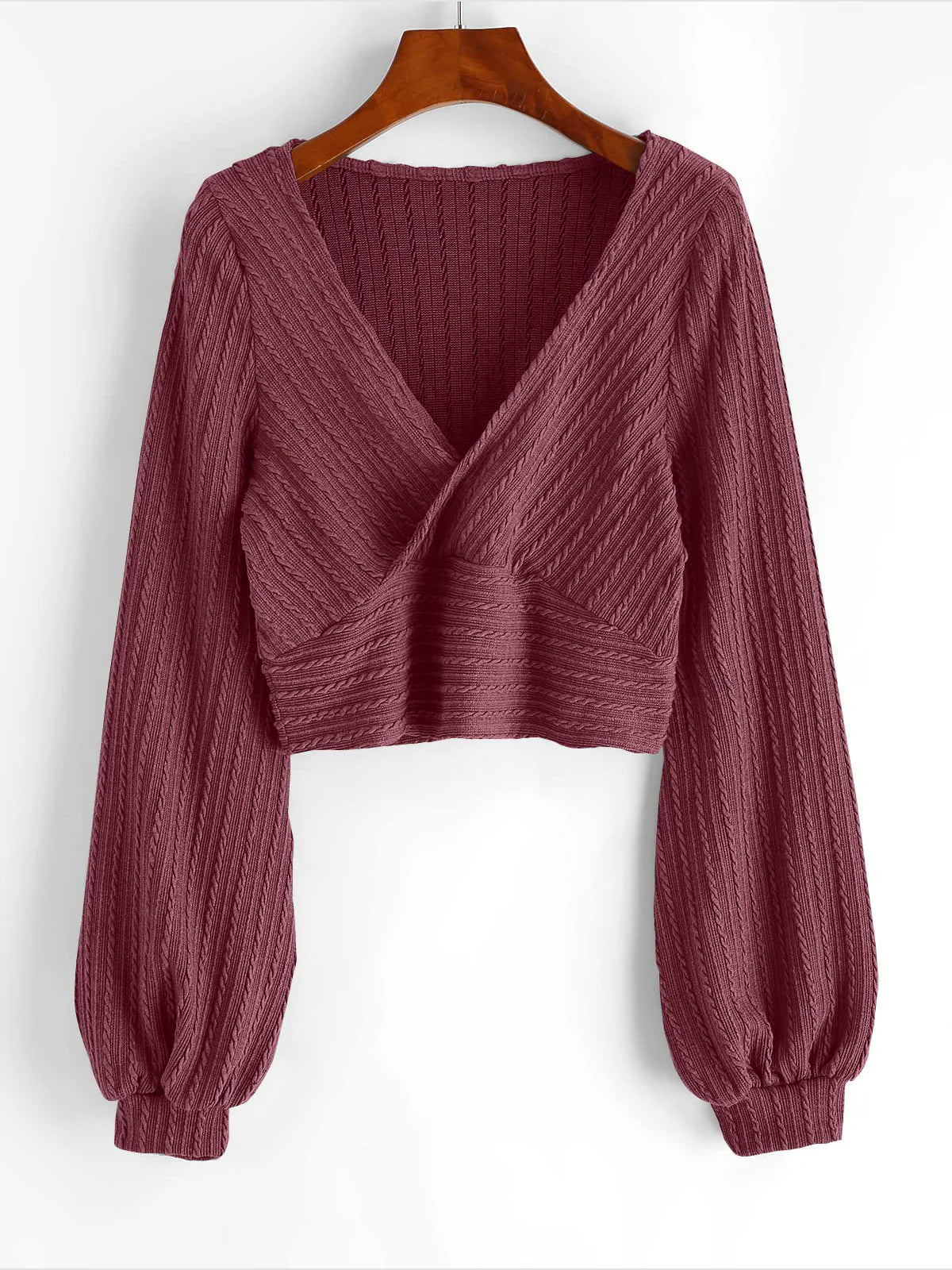 2026 Ribbed Knit Sweater