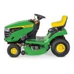 2026 John Deere S100 ride-on lawnmower, 107 cm (42 inch) cutting width – 17.5 hp petrol hydrostatic drive