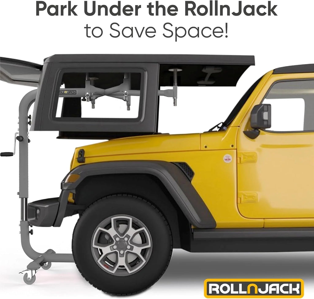 2026 Hardtop removal jack for Jeep Wrangler, one-person system