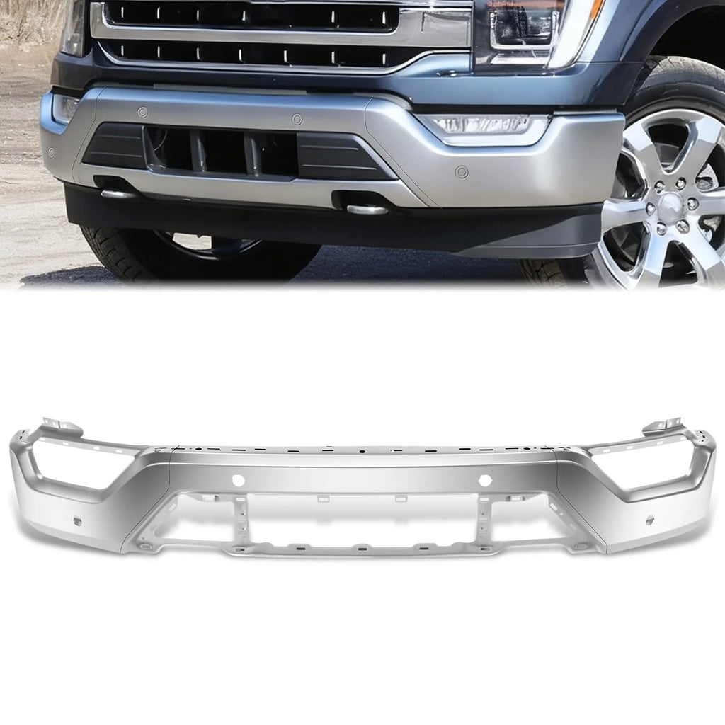 Modular Style Front Bumper w/ Parking Distance Holes21-23 Ford F-150