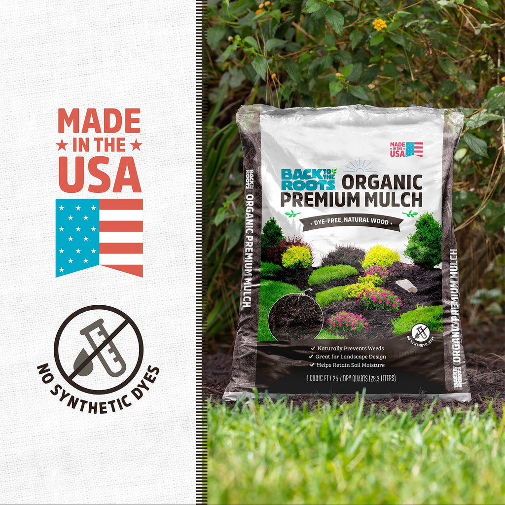 2026 Organic Bark Bagged Mulch (10 1cu. ft. Bags)