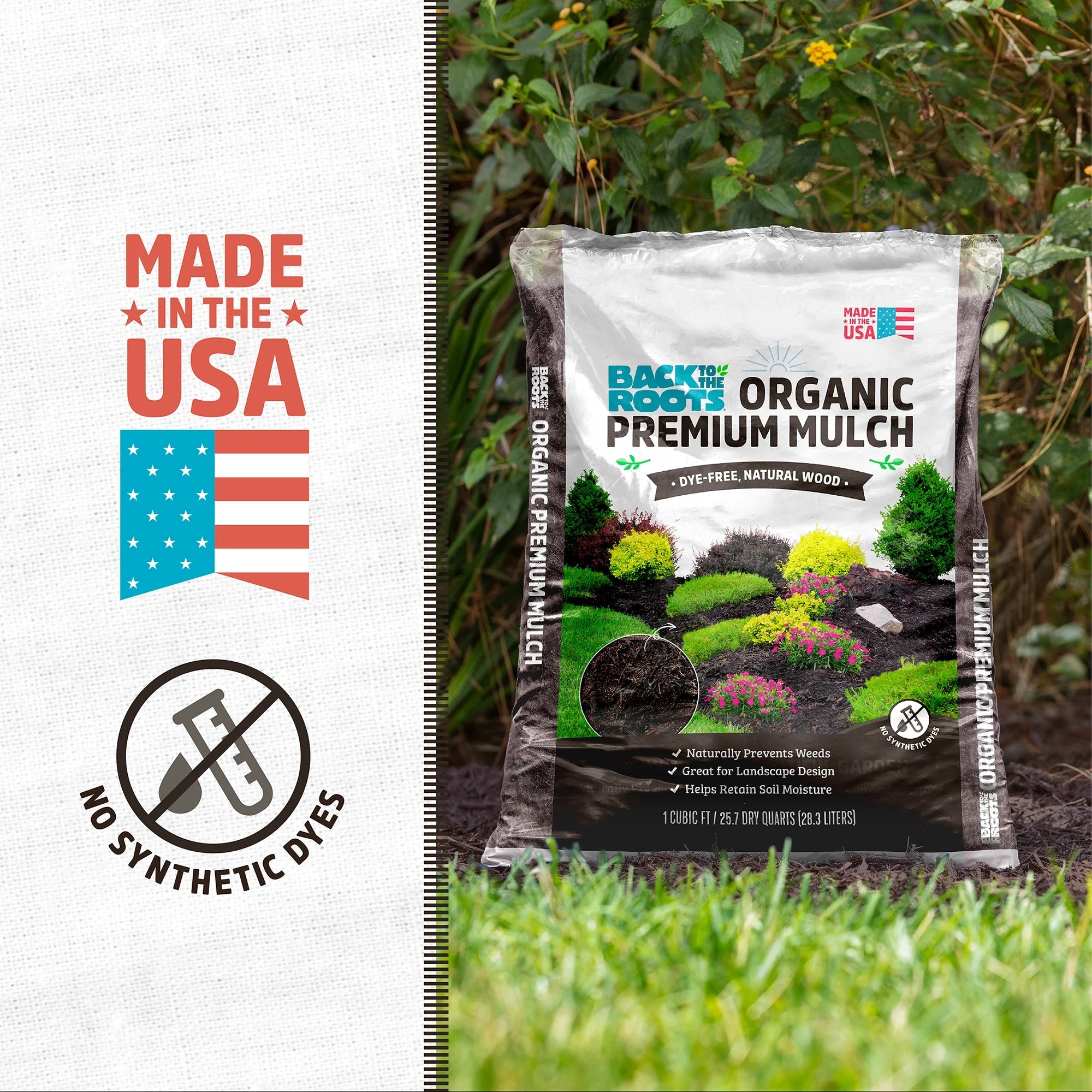 2026 Organic Bark Bagged Mulch (10 1cu. ft. Bags)