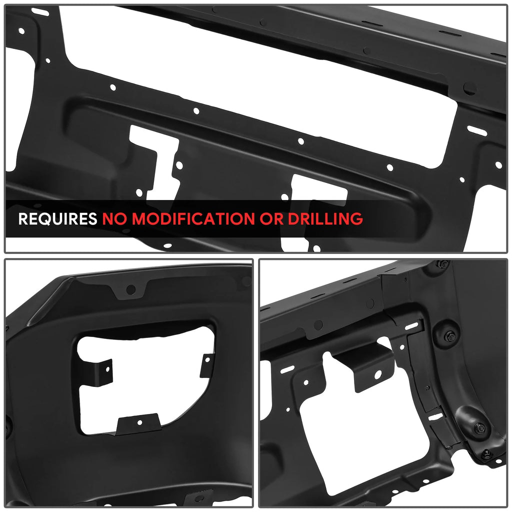 Modular Style Front Bumper w/o Parking Sensor Holes15-19 GMC Sierra 2500 3500 HD