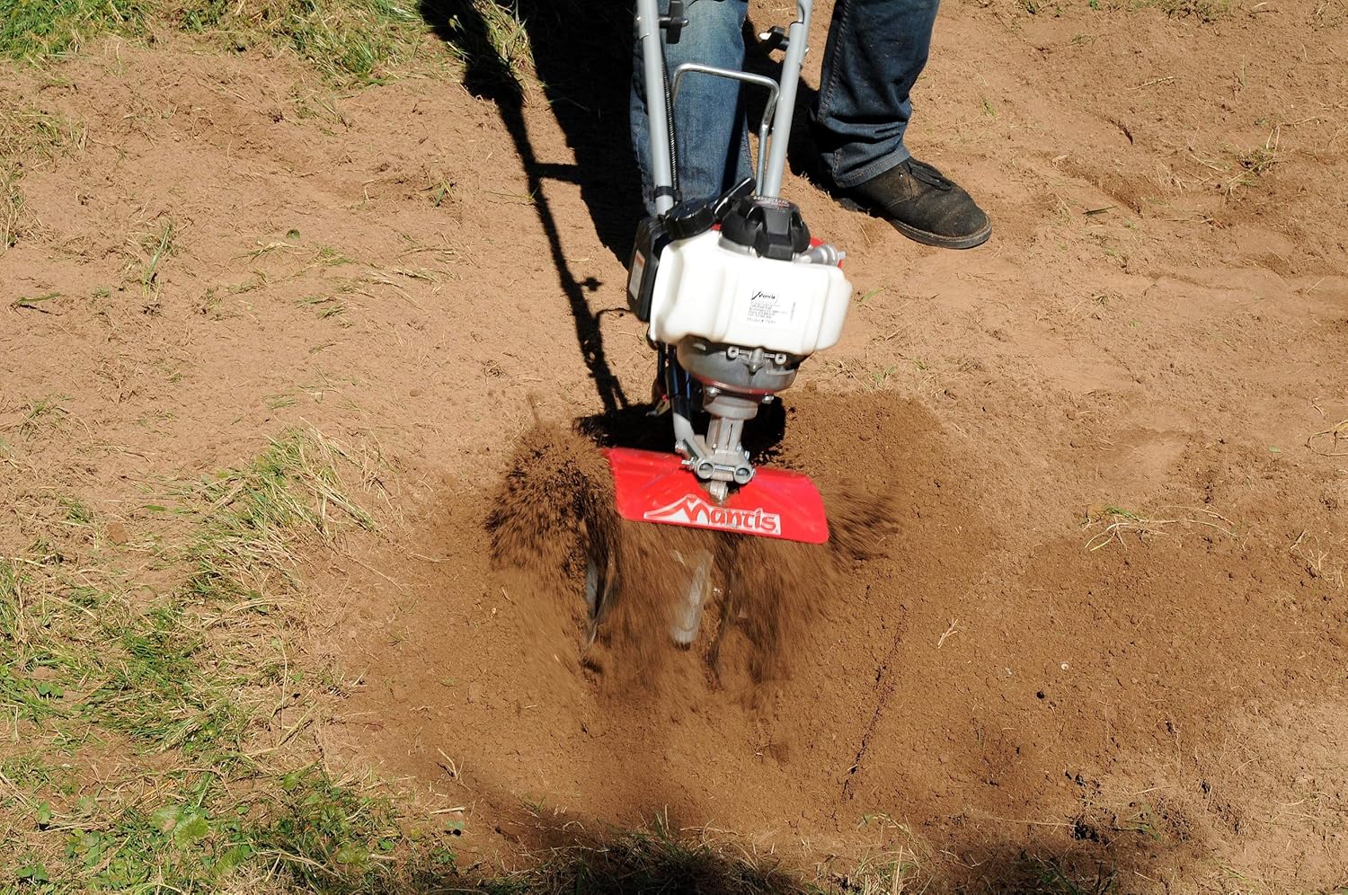 2026 Mantis 25cc Honda 4-cycle Gas-powered Red Metal Cultivator, Model 7940