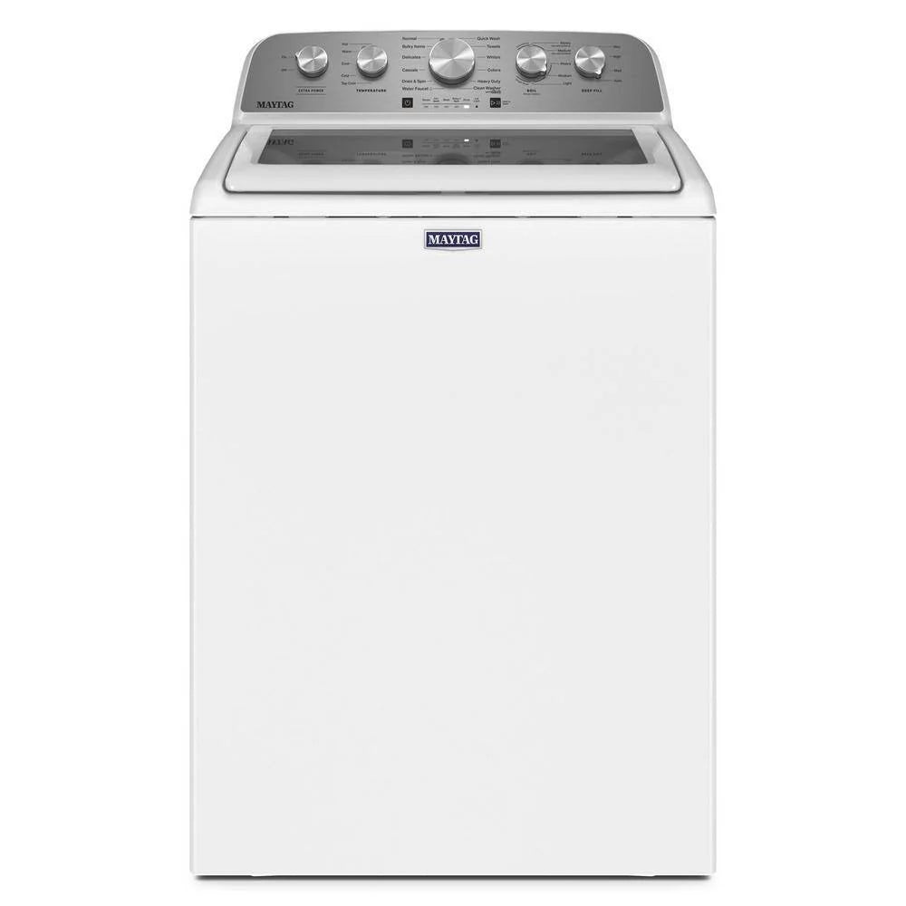 2026 Maytag Top-Loading Washing Machine with 4.8 Cubic Foot Capacity and Extra Power Boost, White – MVW5430MW
