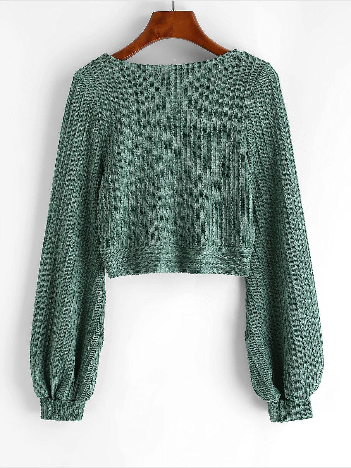 2026 Ribbed Knit Sweater