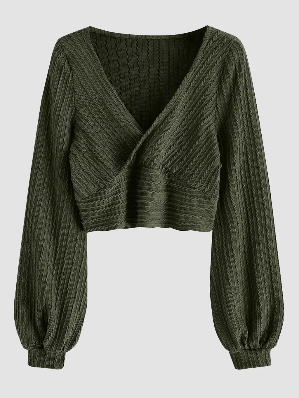 2026 Ribbed Knit Sweater