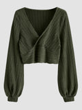2026 Ribbed Knit Sweater