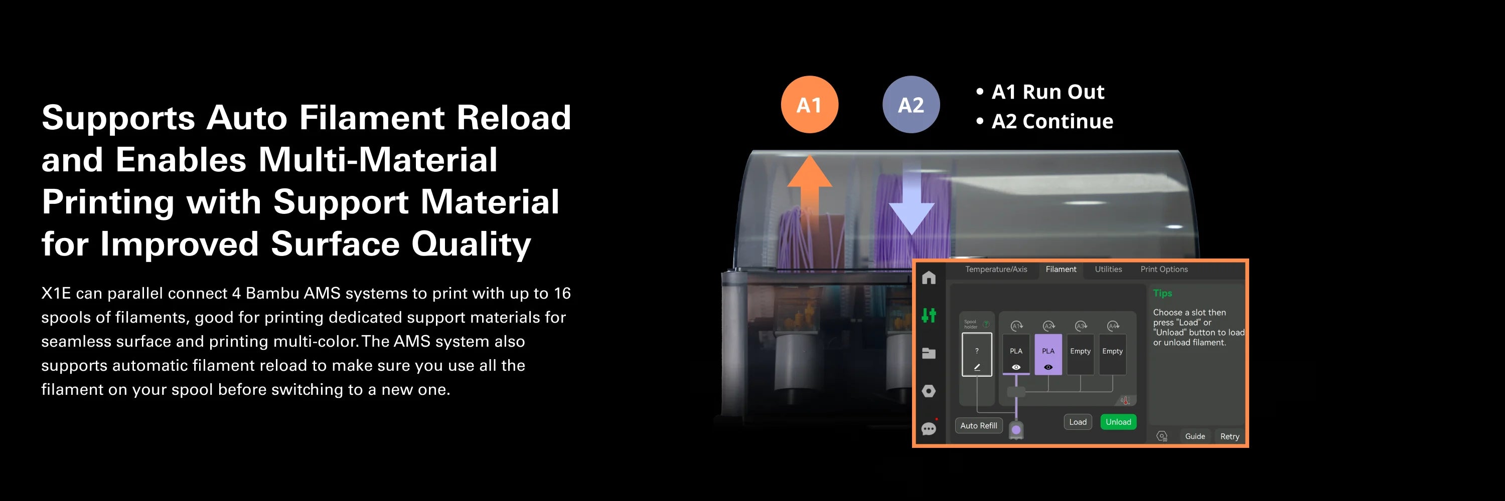 2026 Bambu Lab X1E Combo Craft 3D Printer
