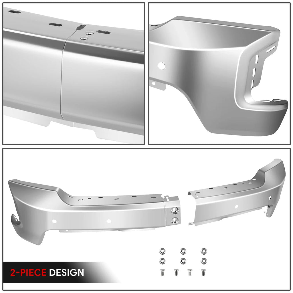 Modular Style Front Bumper w/ Parking Sensor Holes19-21 Chevy Silverado 1500, 2022 LTD