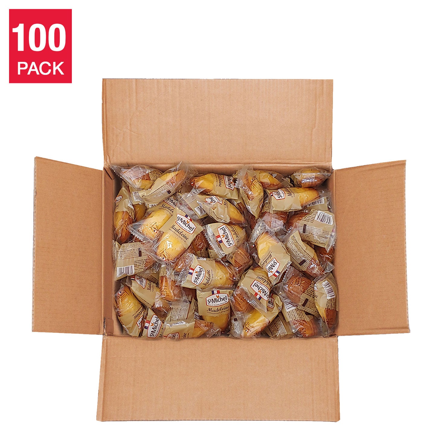 2026 St Michel Madeleine, Classic French Sponge Cake 100 - count