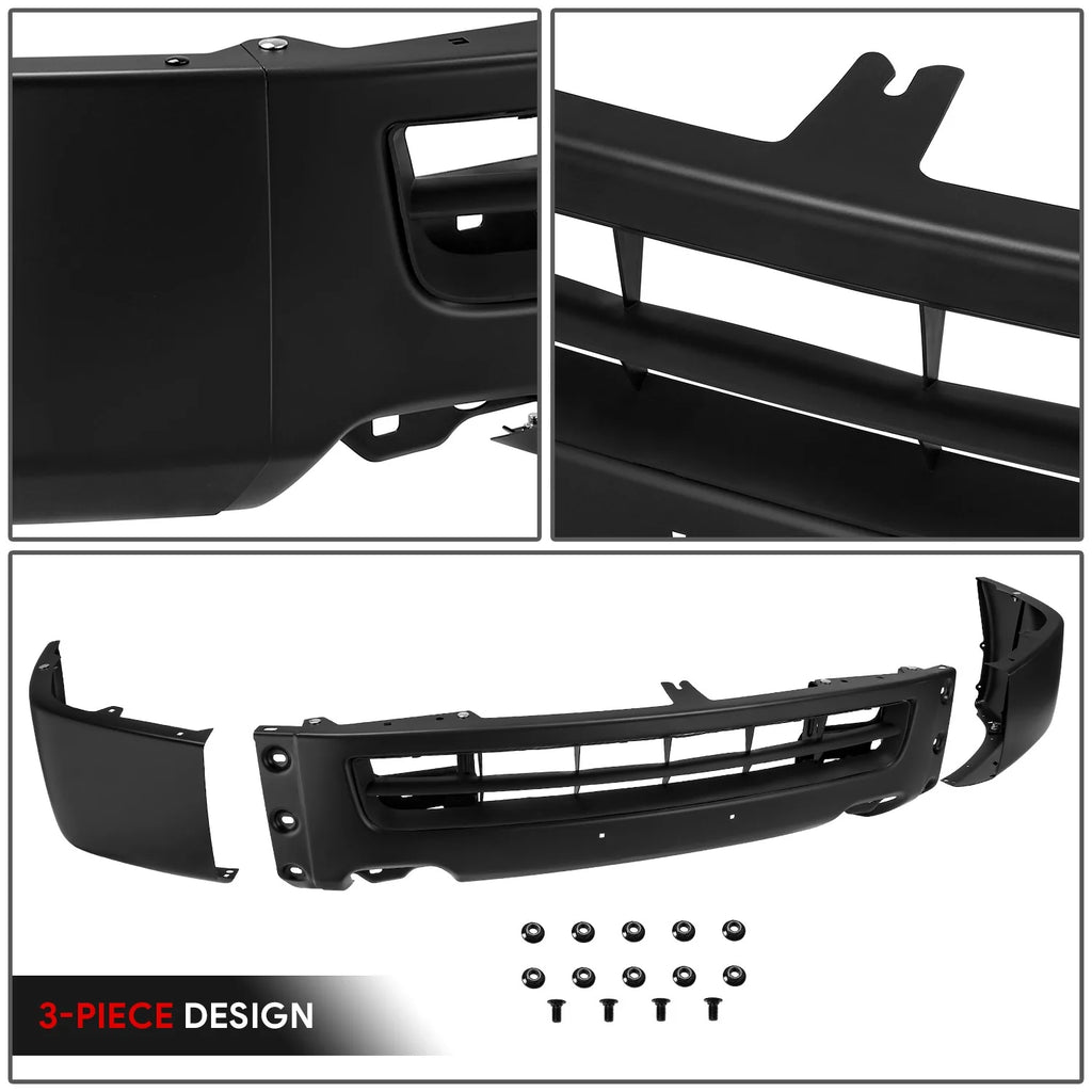Modular Style Front Bumper w/ Fog Light Cutouts12-21 Nissan NV1500 2500 3500