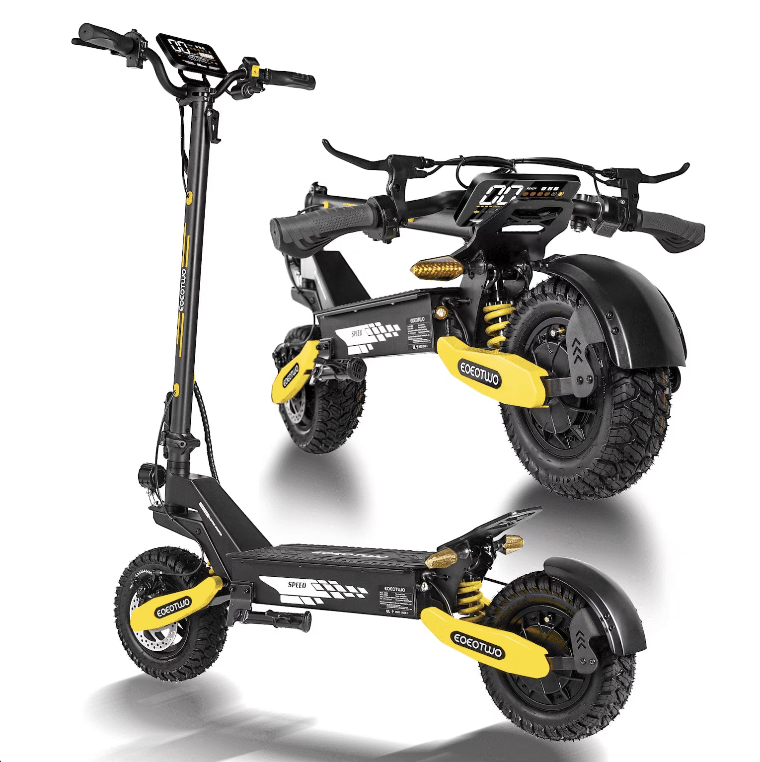 2026 Off Road Electric Scooter for Adults, 1200W Motor Fast E Scooter, Up to 28MPH Top Speed & 20Miles Long Range, 11" Off-Road Tires, 330lbs MAX Load, Foldable