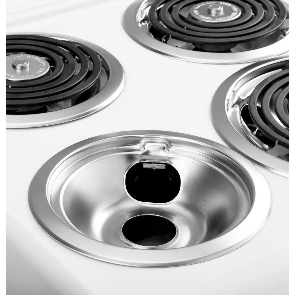 2026 20-inch electric oven with 4 cooking zones, freestanding, in white