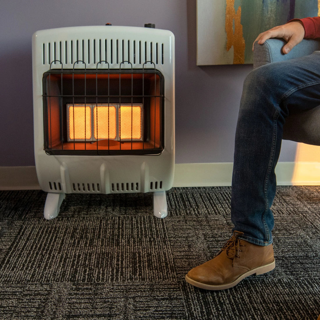 2026 Mr. Heater 20000 BTU Vent Free Radiant Natural Gas Heater F299821