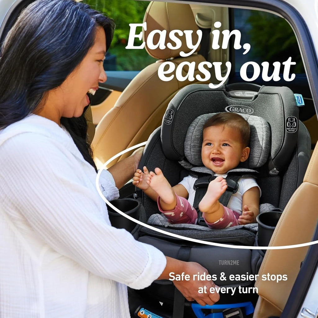 2026 Graco Turn2Me 3-in-1 rotating child car seat, Cambridge