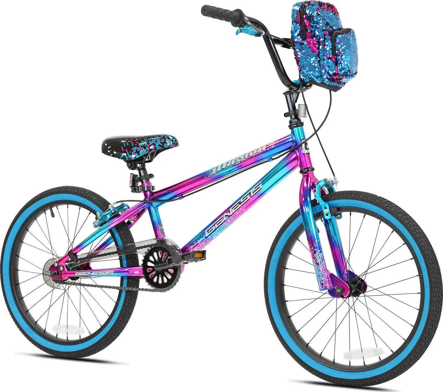 2026 Genesis 20 Illusion Girls Bike, Blue/Purple