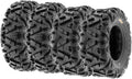 2026 Set of 4 ATV/UTV off-road tires, 25x8-12 front and 25x10-12 rear, 6 PR, tubeless A033