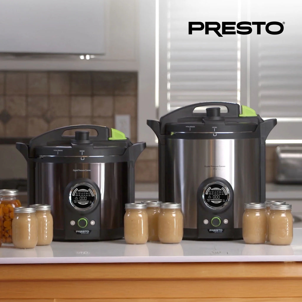 2026 Presto Precise 02152 17 Qt Stainless Steel Electric Pressure Canner, Silver