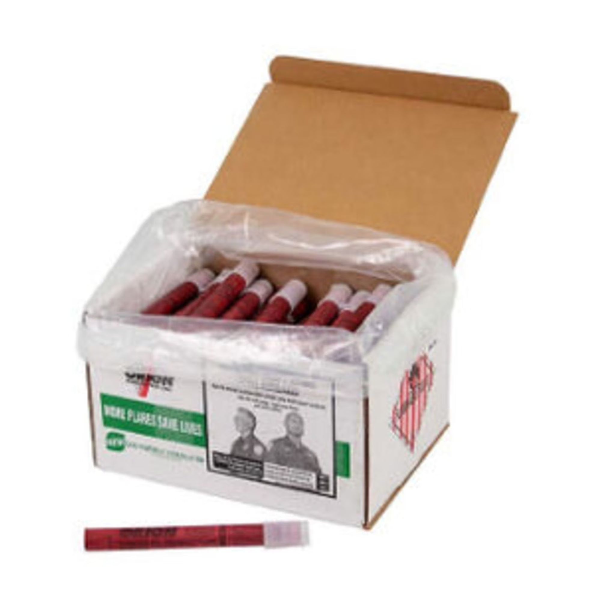 2026 Orion Safety Products 0715 15 Minute Flare, No Spike/No Stand - 72 Count