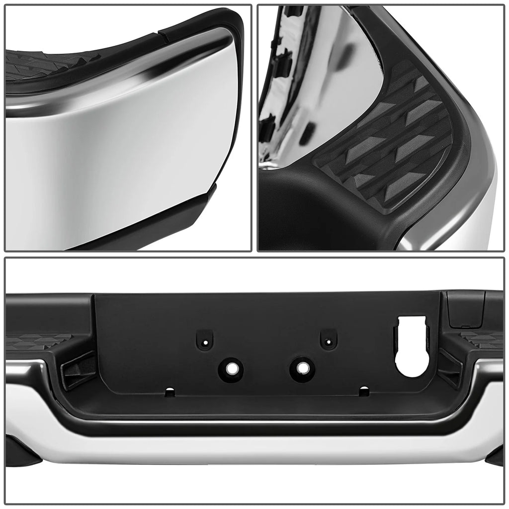 Rear Bumper W/ License Plate Lights  19-24 RAM 1500