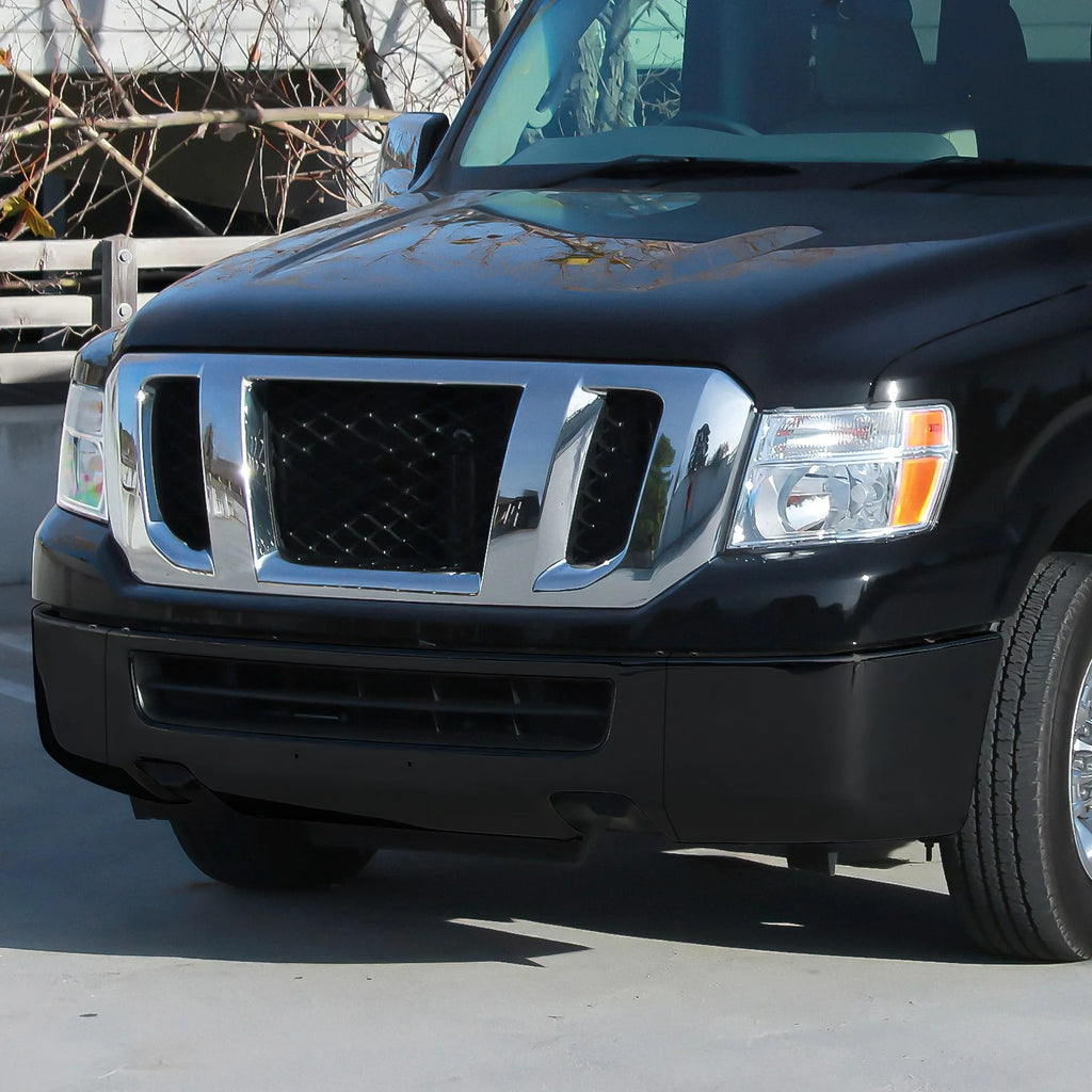 Modular Style Front Bumper w/ Fog Light Cutouts12-21 Nissan NV1500 2500 3500
