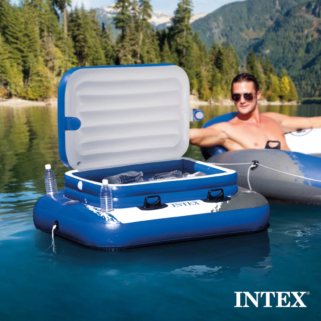 2026 INTEX 24ft x 12ft x 52in Ultra XTR Above Ground Pool, Floats (2 Pack), & Inflatable Cooler
