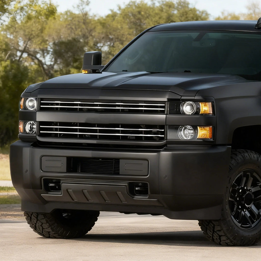 Modular Style Front Bumper w/ Parking Sensor Holes15-19 Chevy Silverado 2500 3500 HD