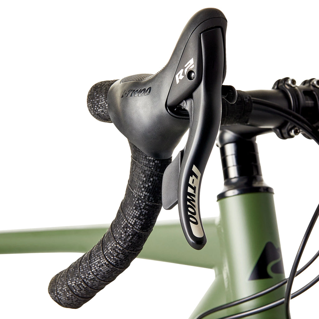 2026 700c Ozark Trail G.1 Explorer Drop Bar Gravel Bike, Medium Frame, Fits Riders 5'5" - 5'10", Green, Adult