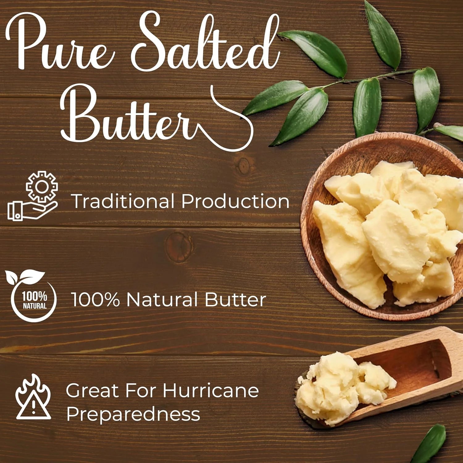 2026 Beurdell Canned French Butter �C 100% Natural Salted Pasteurized Real Butter | Long Shelf Life Emergency Survival Food | Great for Cooking, Baking, RV & Camping | Pull Top Lid | Pack of 24 | France