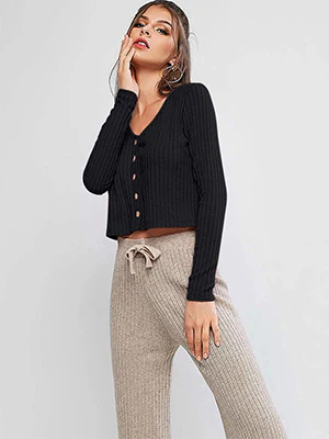 2026 Buttoned cardigan