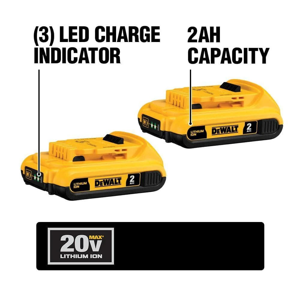 2026 2025 DEWALT 20V MAX 10-piece tool combination set DCK1020D2 by DEWALT