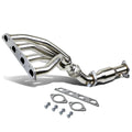 02-06 Mini Cooper 07-08 Convertible Non-Turbo Exhaust Header w/Cat Delete Pipe - Stainless Steel