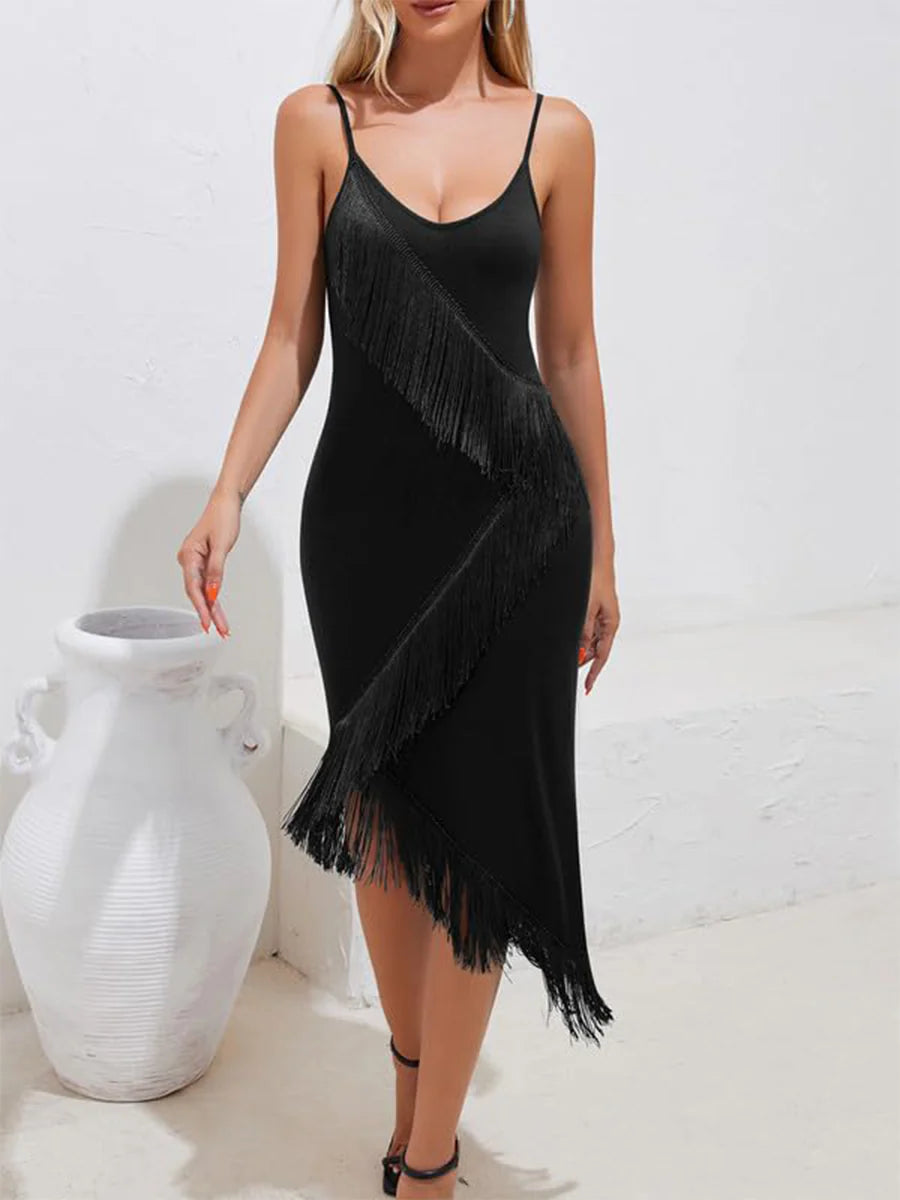 2026 Spaghetti Strap Fringe