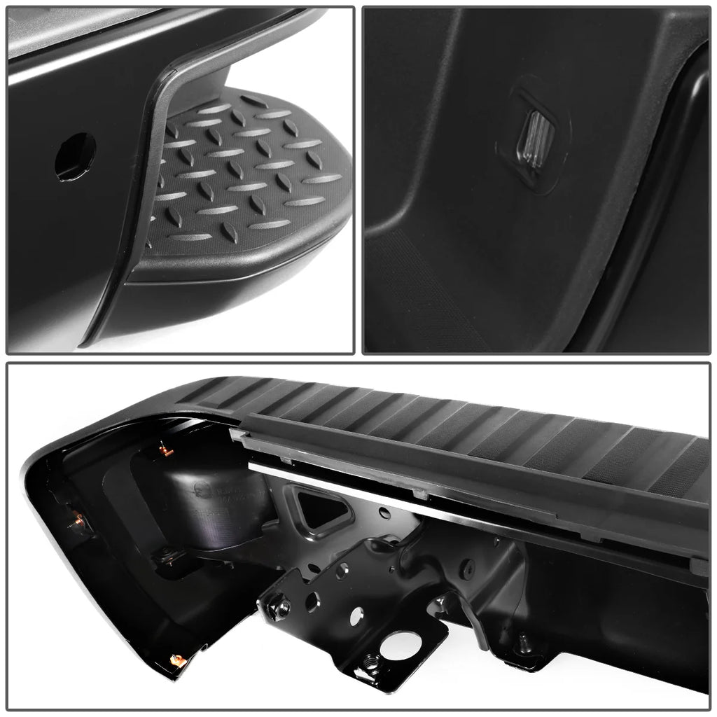 Rear Step Bumper w/Parking Sensor Holes  14-18 Chevy Silverado GMC Sierra