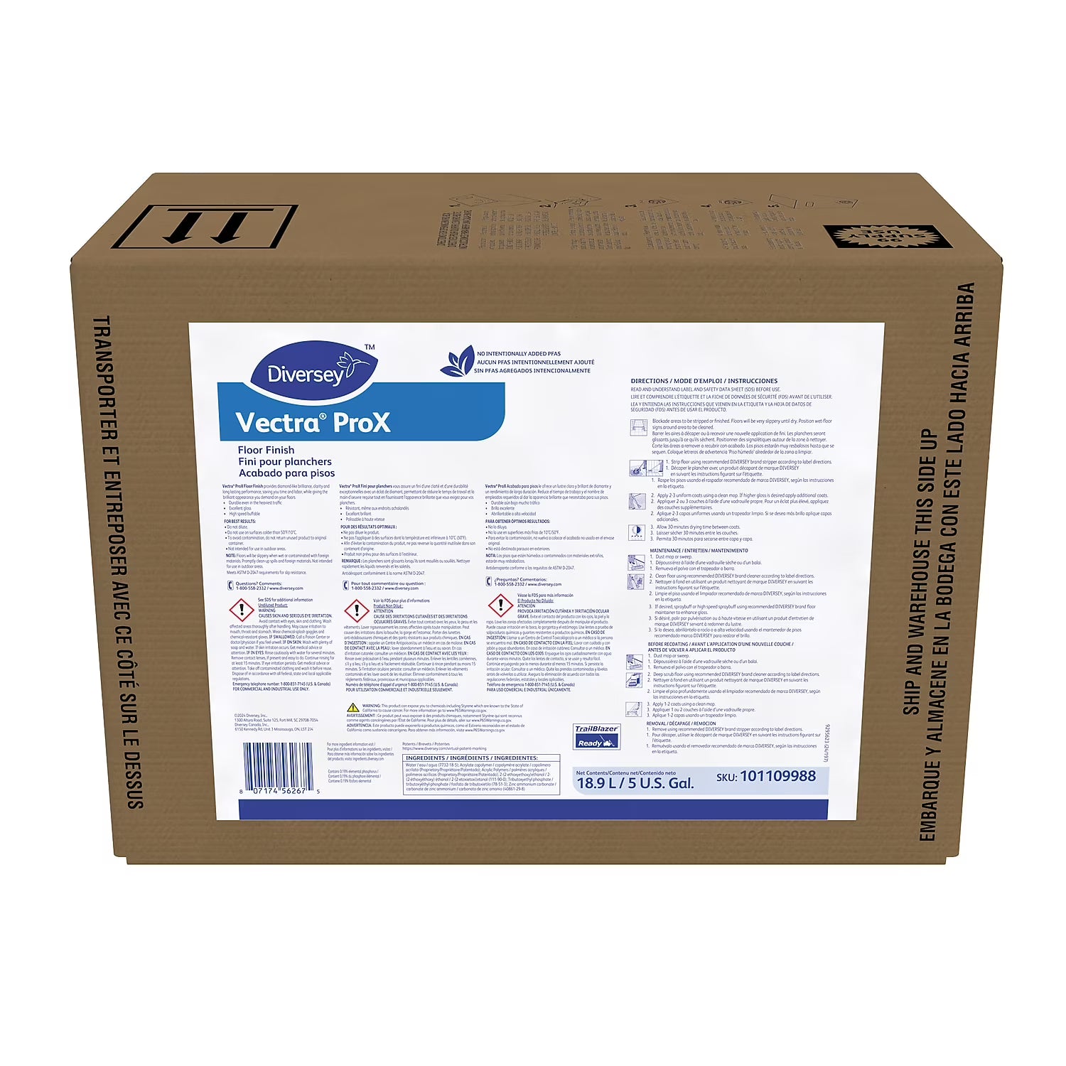 2026 Vectra Finish Ammonia 5 Gal./18.9L (5105047) 897277