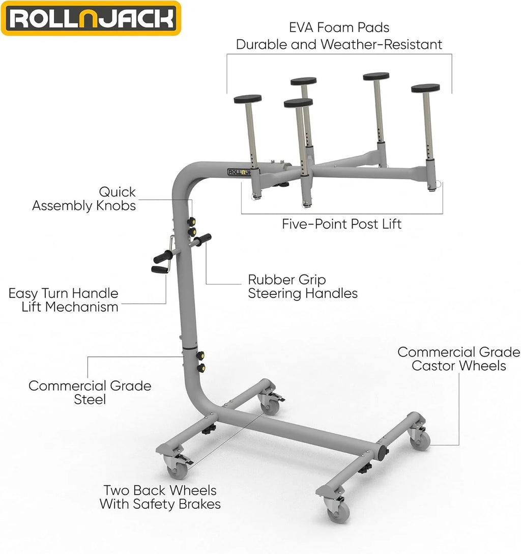 2026 Hardtop removal jack for Jeep Wrangler, one-person system