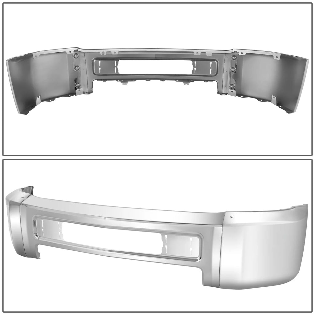 Modular Style Front Bumper w/o Parking Sensor Holes15-19 Chevy Silverado 2500 3500 HD