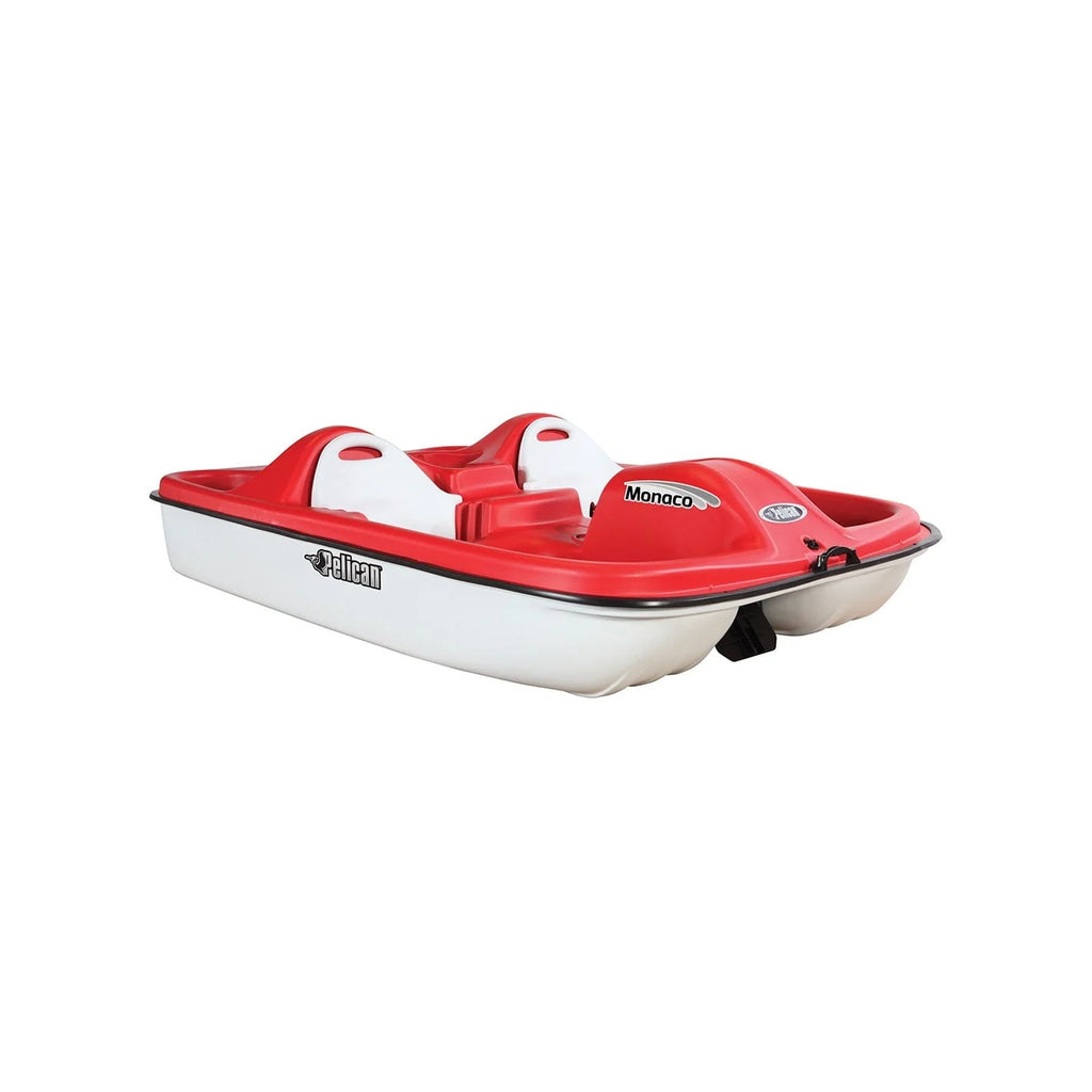 2026 Pelican Sport - PEDAL BOAT MONACO - Adjustable 5 Seat Pedal Boat, Red/White